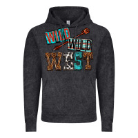 Vintage Black wild wild west Vintage Hoodie - texasbilliewilder