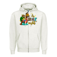Oatmeal Heather oh holy night with sunflower and cross Zipper Hoodie - AdoDesignShop
