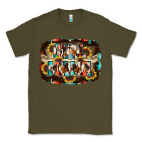 Army Green girl mama Classic Tee - RacoonDesign