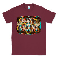 Burgundy girl mama Classic Tee - RacoonDesign