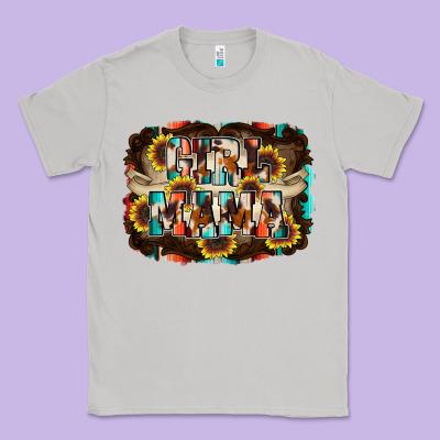 Girl Mama Classic Tee Designed By Racoondesign