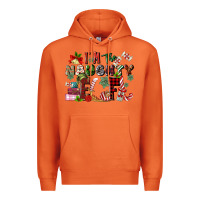 Carrot im the naughty elf Premium Hoodie - MaliasSmallBusiness