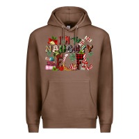 Chestnut im the naughty elf Premium Hoodie - MaliasSmallBusiness