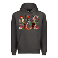 Smoke im the naughty elf Premium Hoodie - MaliasSmallBusiness
