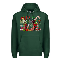 Sports Green im the naughty elf Premium Hoodie - MaliasSmallBusiness