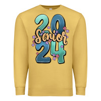 Antique Gold senior 2024 Premium Sweatshirt - MaliasSmallBusiness