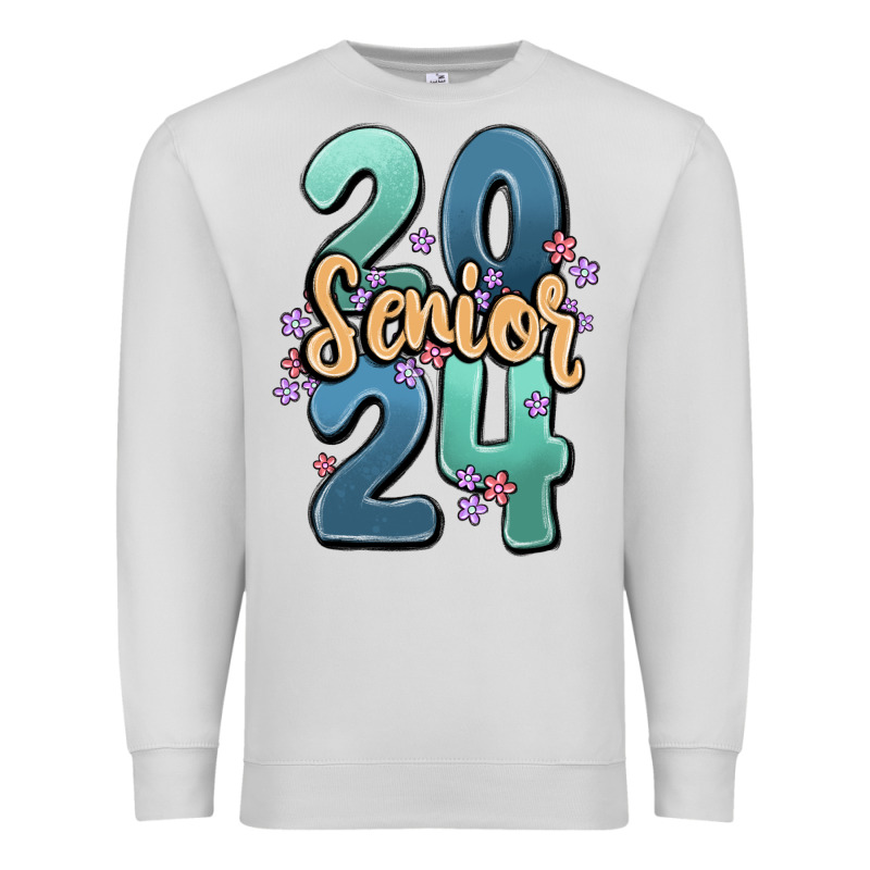 Senior 2024 Premium Sweatshirt by MaliasSmallBusiness | Teevron