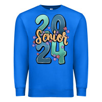 True Royal senior 2024 Premium Sweatshirt - MaliasSmallBusiness