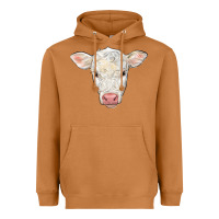 Meerkat charolais calf face Heavyweight Hoodie - LillyAllenDesigns