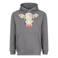 Storm charolais calf face Heavyweight Hoodie - LillyAllenDesigns
