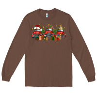 Chestnut christmas trucks Long Sleeve Tee - FaDigitalArtStudio