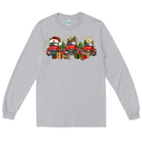 Moon Dust christmas trucks Long Sleeve Tee - FaDigitalArtStudio