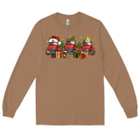 Toasted Coconut christmas trucks Long Sleeve Tee - FaDigitalArtStudio