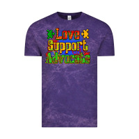 Cloud Purple love support advocate Vintage Tee - Zillion Design Studio