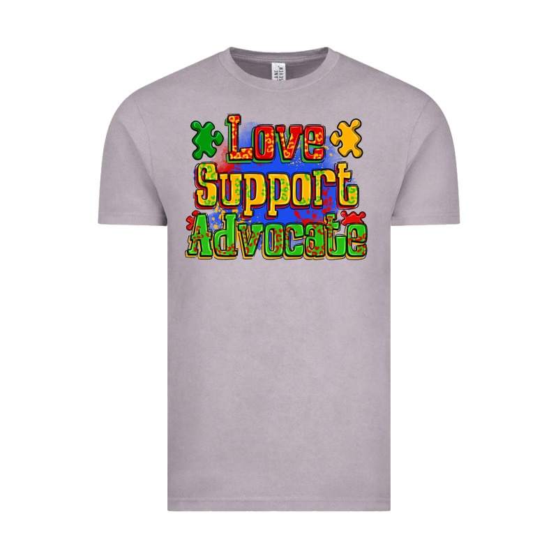 Love Support Advocate Vintage Tee by Zillion Design Studio | Teevron