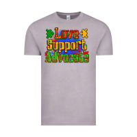 Vintage Zinc love support advocate Vintage Tee - Zillion Design Studio