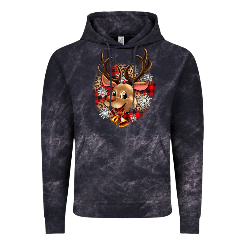 Reindeer Christmas Vintage Hoodie by Zillion Design Studio | Teevron