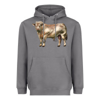 Storm charolais bull Heavyweight Hoodie - LillyAllenDesigns