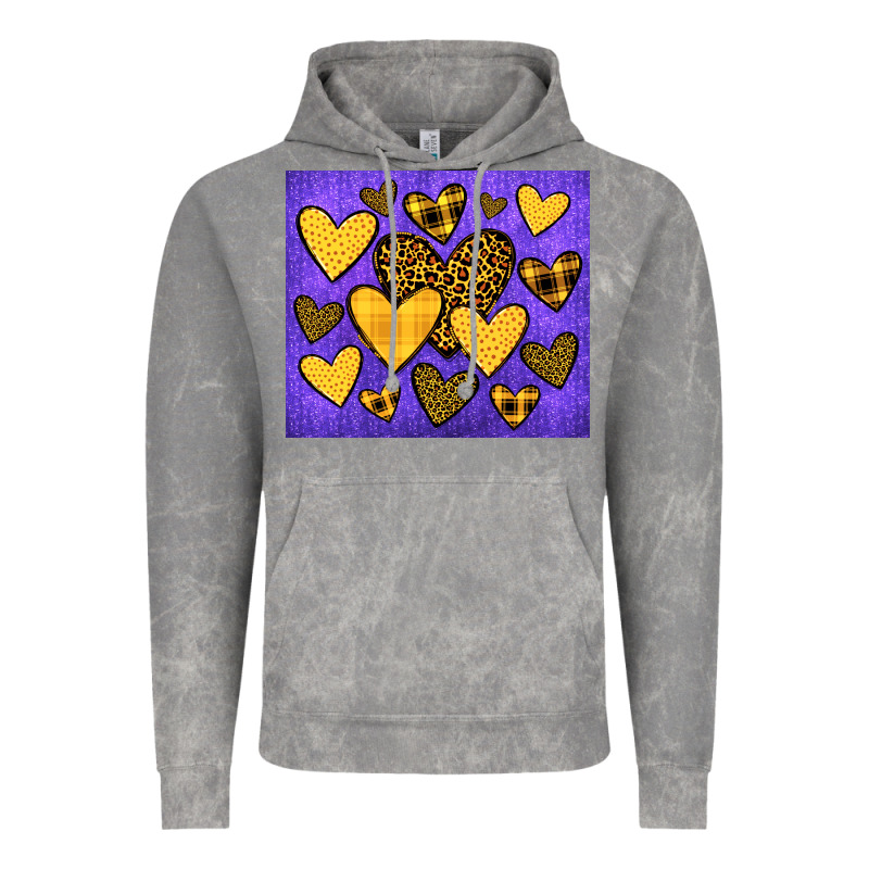 Team Spirit Color Purple And Gold Vintage Hoodie by JahusDesignShop | Teevron