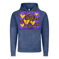 Vintage Denim team spirit color purple and gold Vintage Hoodie - JahusDesignShop