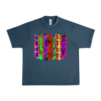 Midnight Navy Halloween Brushstrokes Urban Heavy Tee - texasbilliewilder