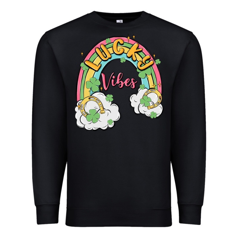 Lucky Vibes Premium Sweatshirt by MaliasSmallBusiness | Teevron