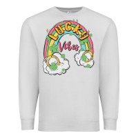 Dove Grey lucky vibes Premium Sweatshirt - MaliasSmallBusiness