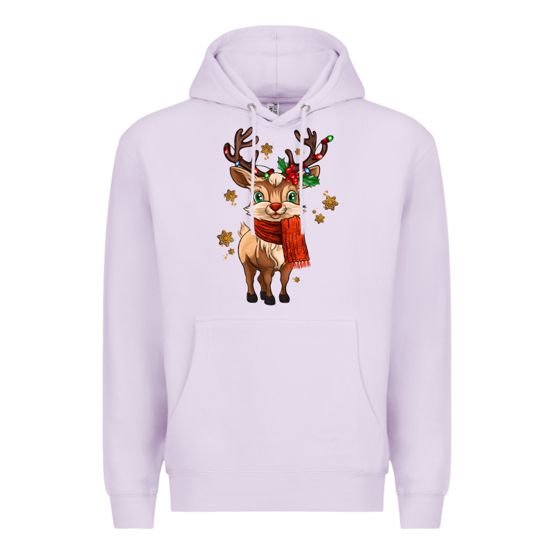 Reindeer In Christmas Premium Hoodie by MaliasSmallBusiness | Teevron