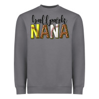 Storm ballpark nana with leopard Heavyweight Sweatshirt - texasbilliewilder