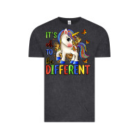 Vintage Black it's ok to be different Vintage Tee - Zillion Design Studio