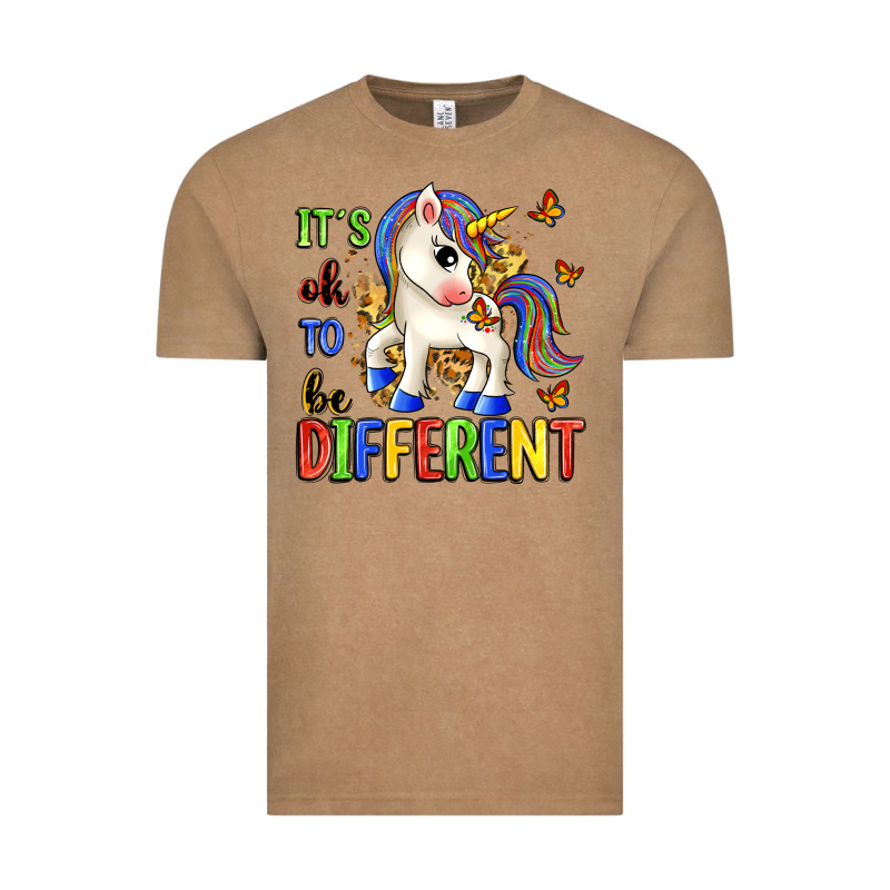 It's Ok To Be Different Vintage Tee by Zillion Design Studio | Teevron