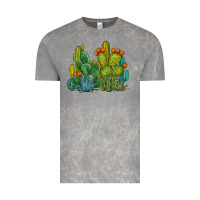 Cloud Rock watercolor cactus Vintage Tee - BarkalooDesign