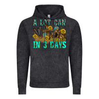 Vintage Black a lot can happen in 3 days western Vintage Hoodie - texasbilliewilder