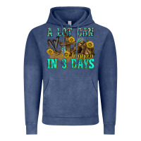 Vintage Denim a lot can happen in 3 days western Vintage Hoodie - texasbilliewilder