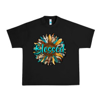 Black blessed sunflower Urban Heavy Tee - RanaPortraitStore