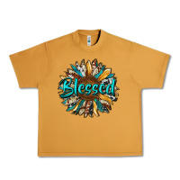 Peanut Butter blessed sunflower Urban Heavy Tee - RanaPortraitStore