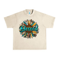Sandshell blessed sunflower Urban Heavy Tee - RanaPortraitStore