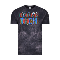 Cloud Black dialysis tech Vintage Tee - texasbilliewilder
