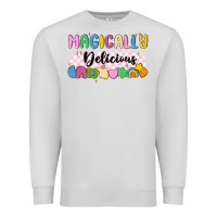 Dove Grey magically delicious Premium Sweatshirt - MaliasSmallBusiness