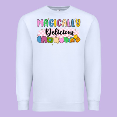 Magically Delicious Premium Sweatshirt Designed By Maliassmallbusiness