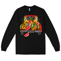 Black watermelon and truck Long Sleeve Tee - HRA Design Shop