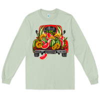 Matcha watermelon and truck Long Sleeve Tee - HRA Design Shop
