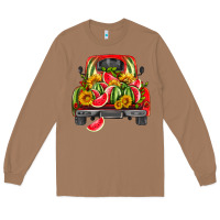 Toasted Coconut watermelon and truck Long Sleeve Tee - HRA Design Shop