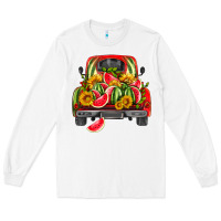 White watermelon and truck Long Sleeve Tee - HRA Design Shop