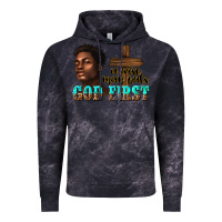 Cloud Black a wise man puts god first Vintage Hoodie - texasbilliewilder