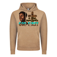 Vintage Coffee a wise man puts god first Vintage Hoodie - texasbilliewilder