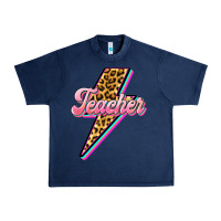 Navy flash teacher Urban Heavy Tee - BarkalooDesign