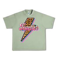 Oil Green flash teacher Urban Heavy Tee - BarkalooDesign