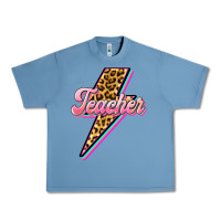 Pebble Blue flash teacher Urban Heavy Tee - BarkalooDesign