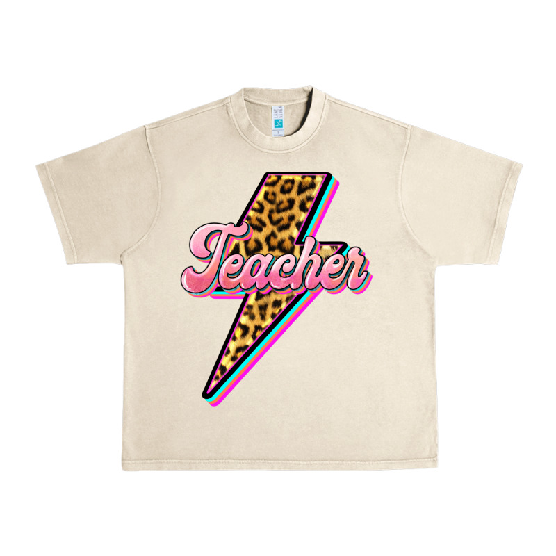 Flash Teacher Urban Heavy Tee by BarkalooDesign | Teevron